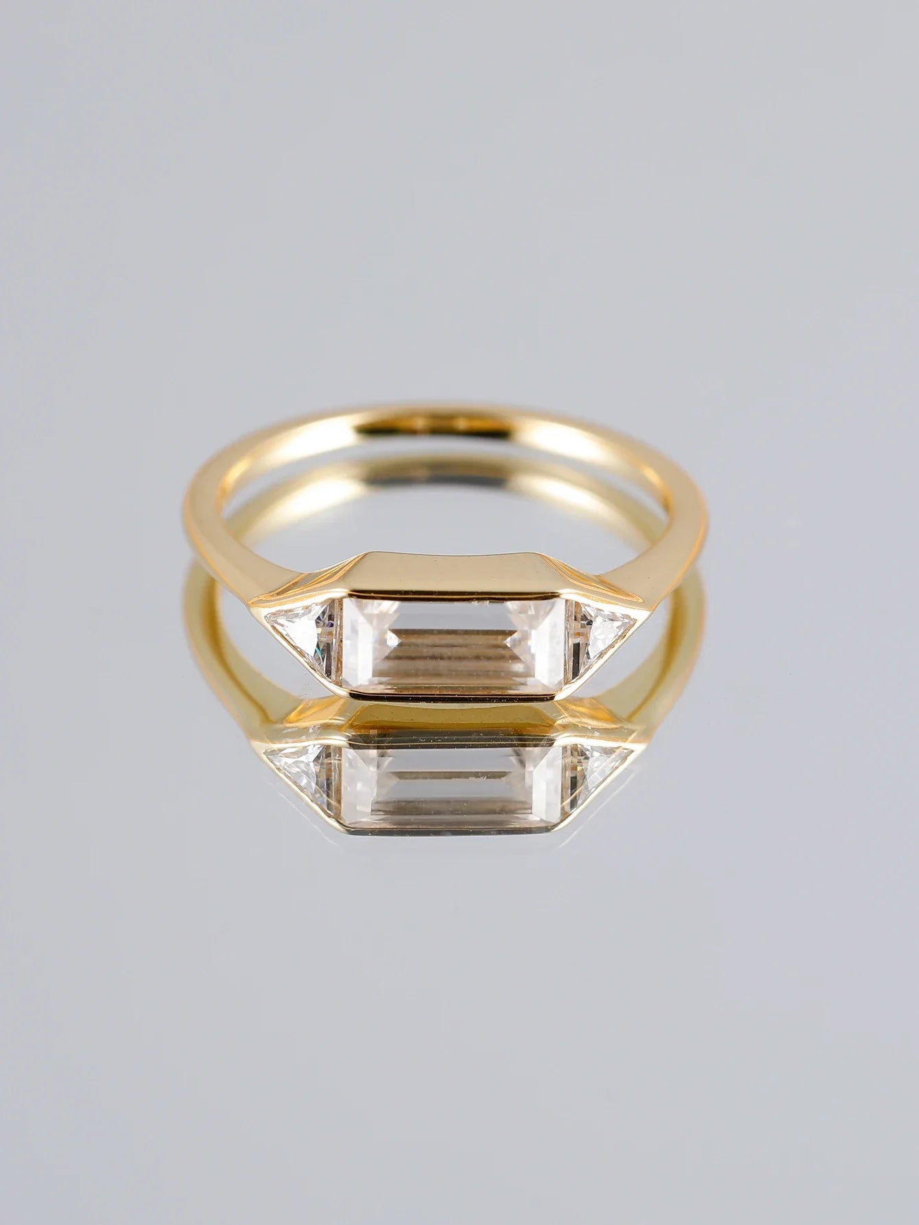 S925 Silver Moissanite Ring, A Fine Jewelry Piece,