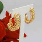 Dubai Luxury Handmade Women Jewelry Set 18k Gold-P.