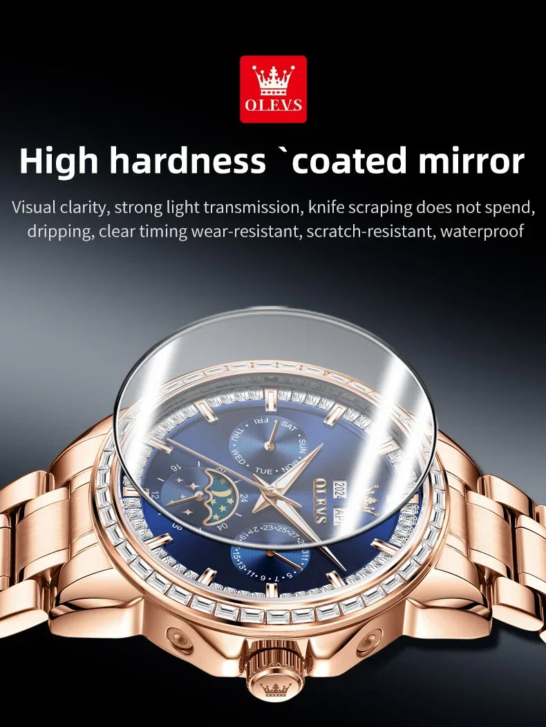 Olevs 6695 NEW Men's Watches Full Multifunctional.