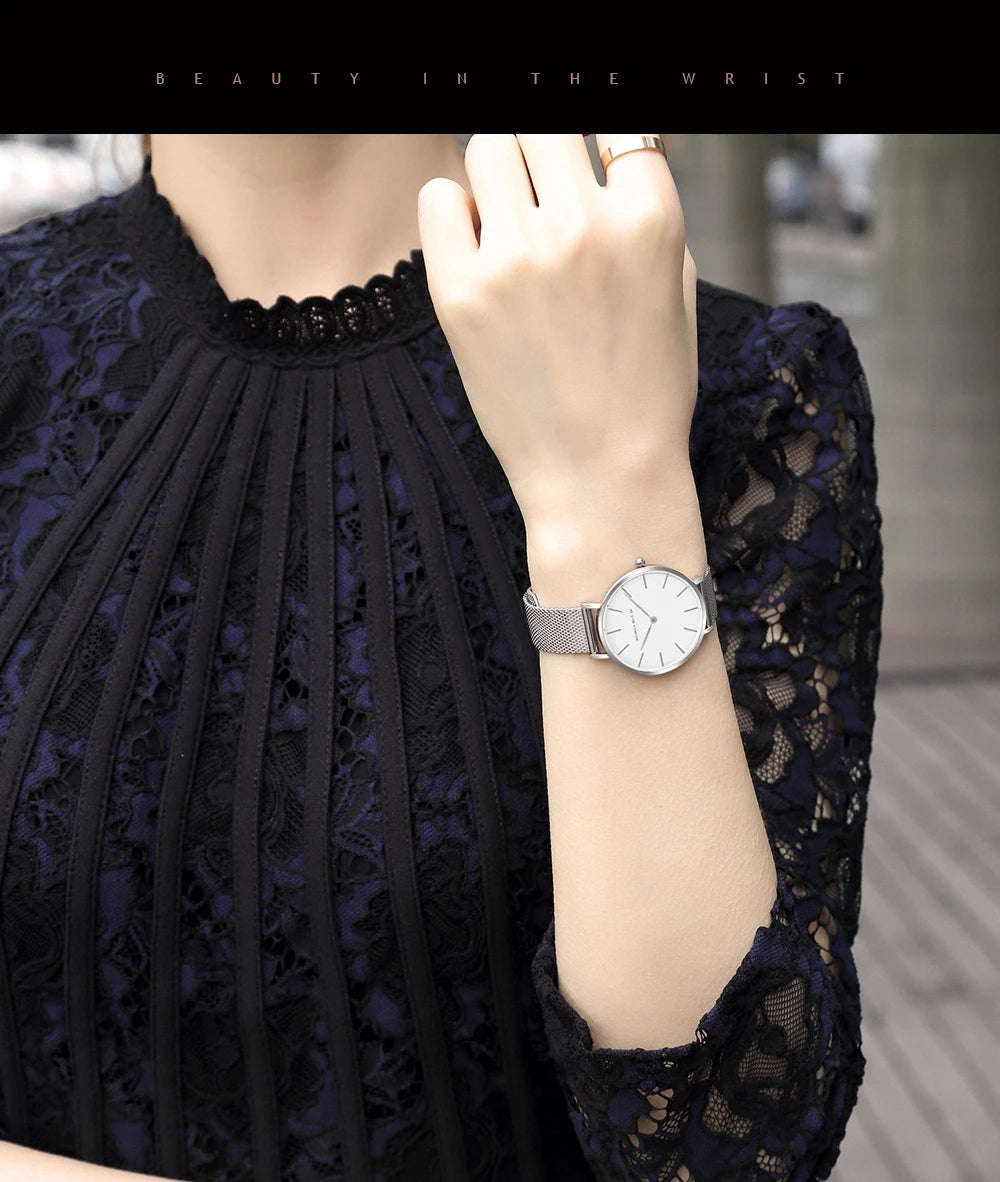 2023 New Women Bracelet Watch 1 Set Japan Quartz
