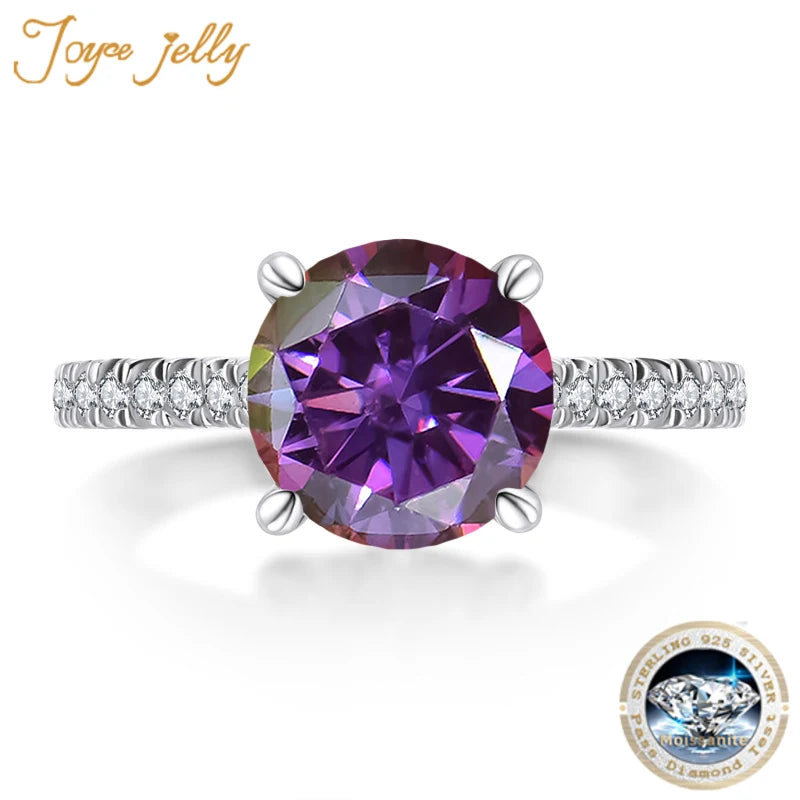 JoyceJelly 2CT 3CT Portuguese Cutting Moissanite