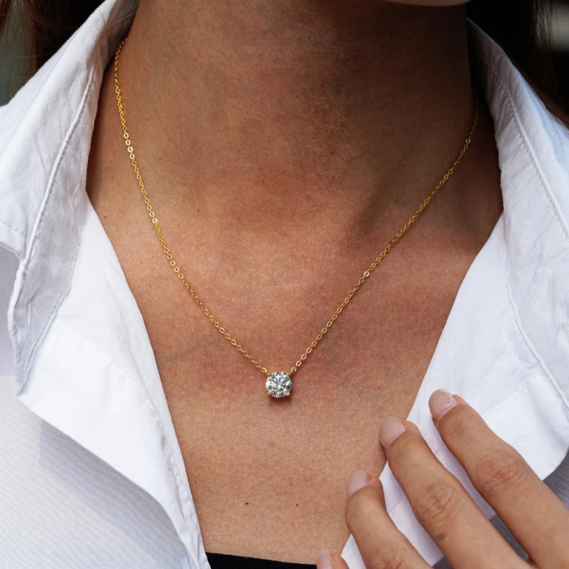 Women Valentine's Day White 18K Gold Daughter