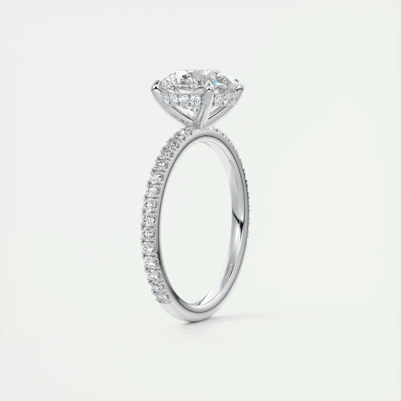 Classic 925 Sterling Sliver Engagement Wedding Promise