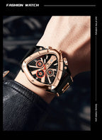 Lige Watch for Men Chronograph Casual Fashion.