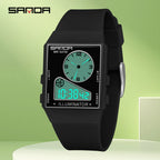 Sanda 6338 Fashion 2026 Neue Elektronik mit Doppelanzeige