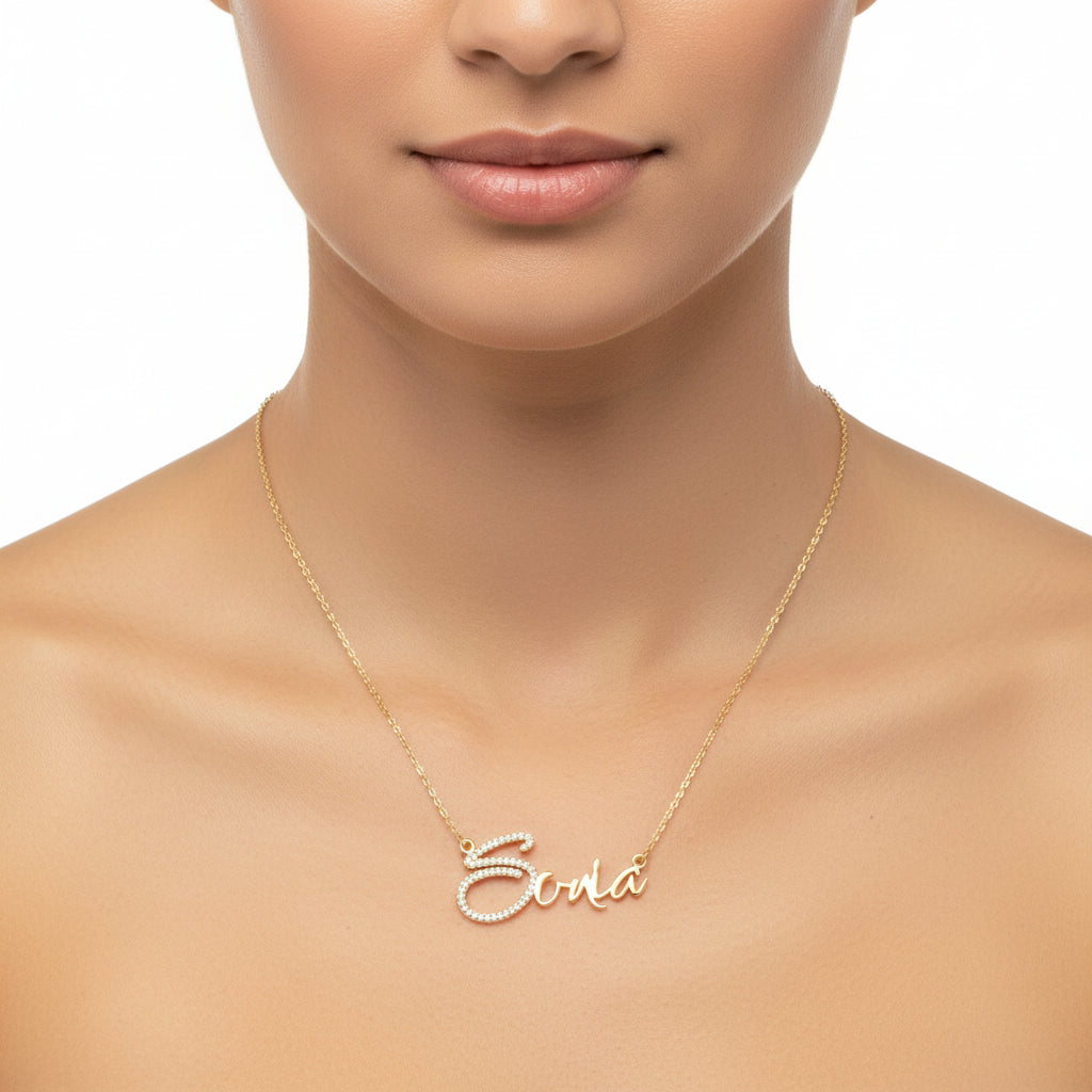 Duoying Zirconia Initial Letters Necklaces Women - Style 3 / Gold Color / China Mainland|50cm, Style 3 / Gold Color / China Mainland|45cm, Style 3 / Gold Color / China Mainland|40cm, Style 3 / Silver color / China Mainland|40cm, Style 3 / Rose Gold Color / China Mainland|40cm, Style 3 / Rose Gold Color / China Mainland|50cm, Style 3 / Rose Gold Color / China Mainland|45cm, Style 3 / Silver color / China Mainland|50cm, Style 3 / Silver color / China Mainland|45cm