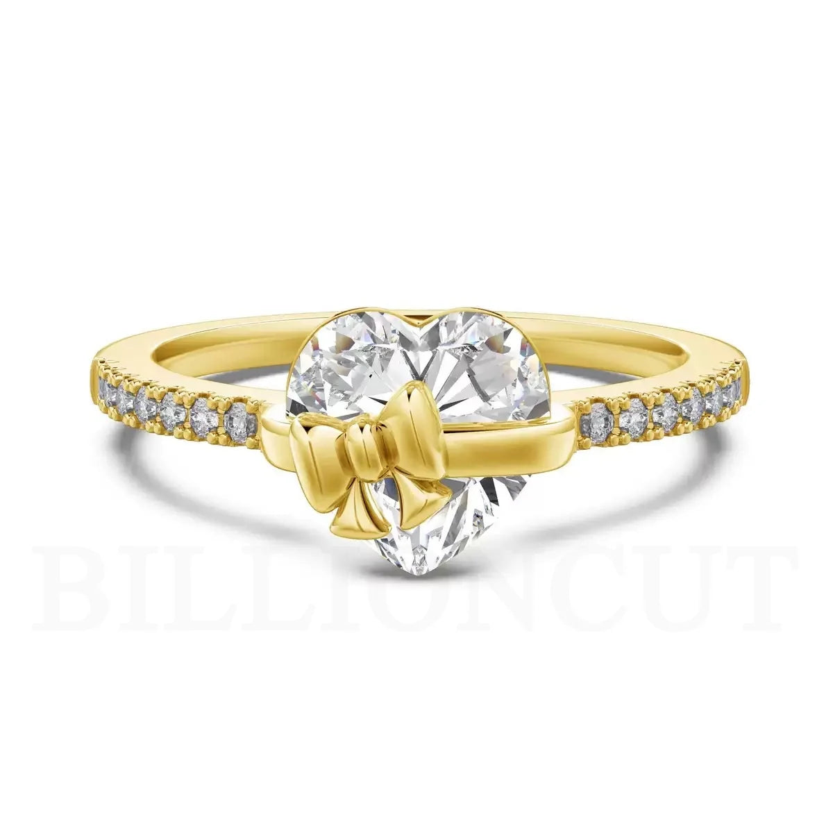 NEW 925 Sterling Silver Romantic Heart Bow Ring