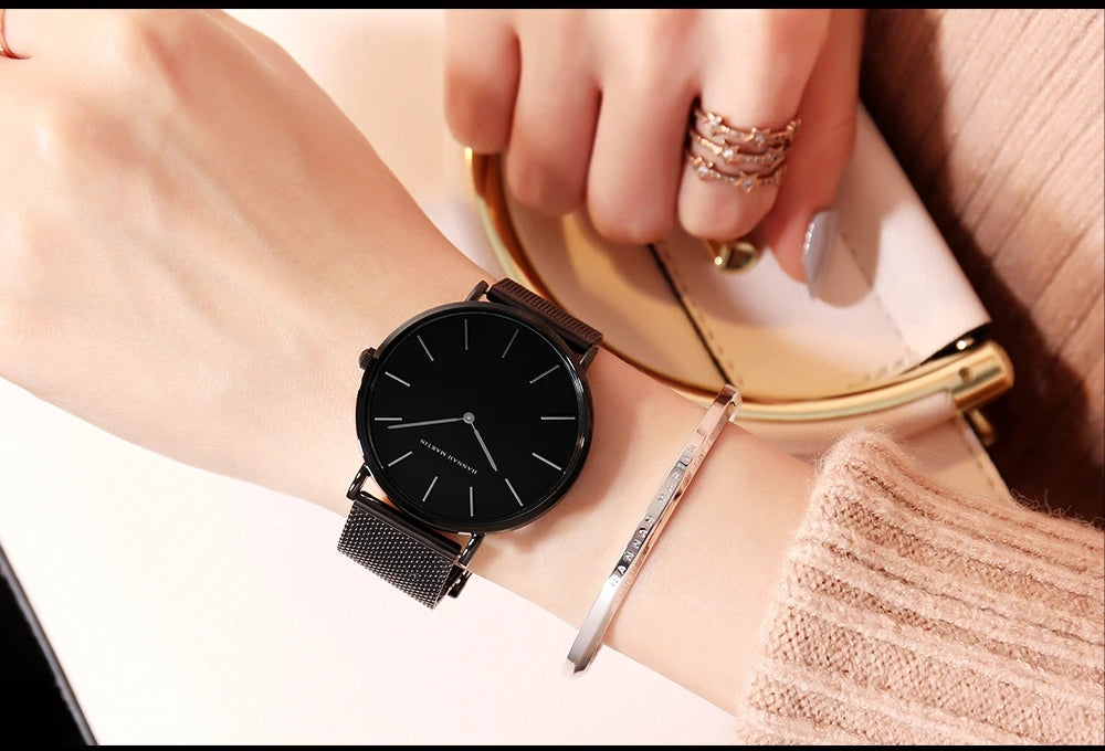 2023 New Women Bracelet Watch 1 Set Japan Quartz