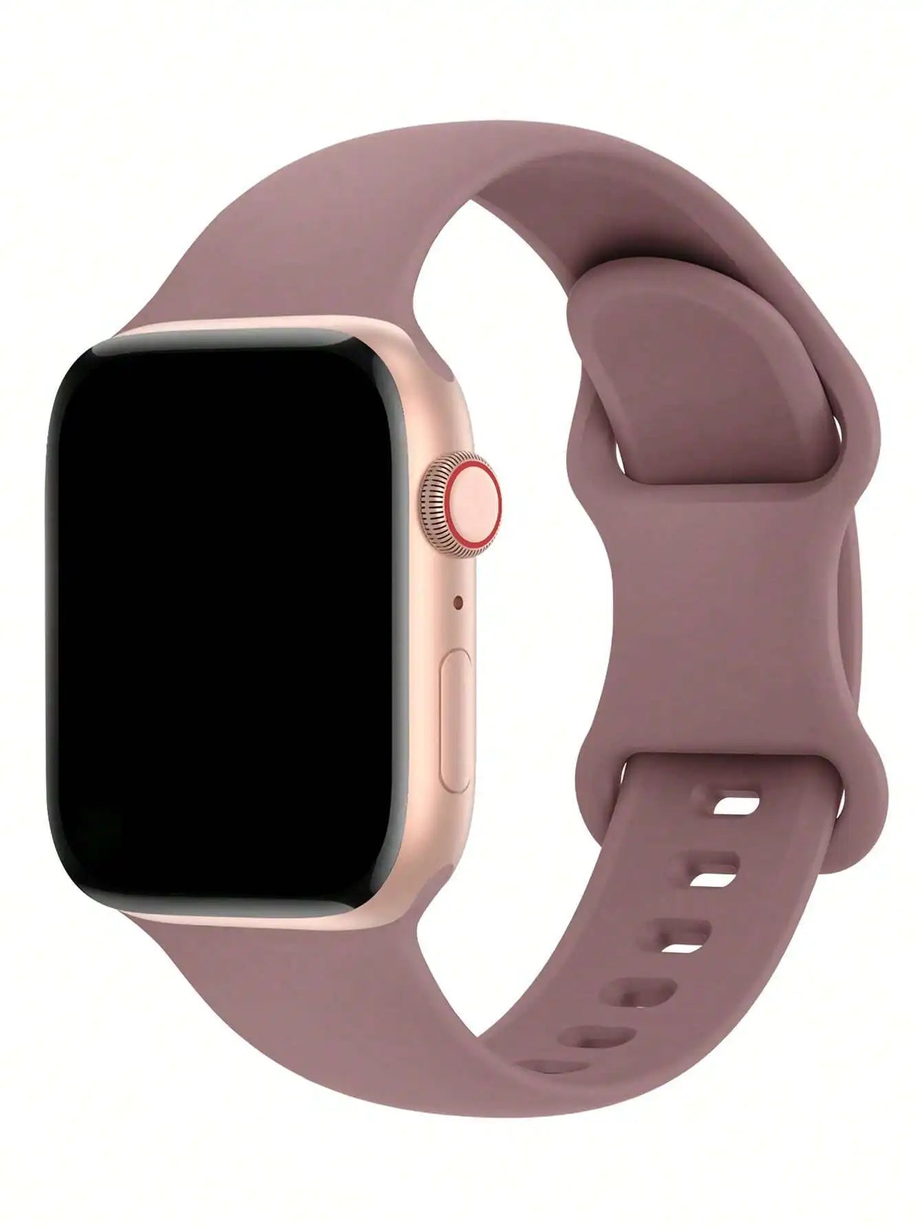 Soft Silicone Waterproof Sports Watch Band Compatible - Darkblue Black / United States / 38mm 40mm 41mm|38mm-40mm-41mm S-M