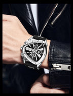 Lige Watch for Men Chronograph Casual Fashion.