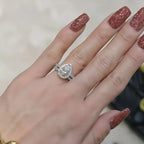 925 Sterling Silver New Women Ring Set Jewelry