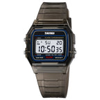 SKMEI 2056 Waterproof Sports Watch for Men Women - black