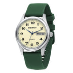 Berny Men's Watches Calendar Weeks Quartz Men.