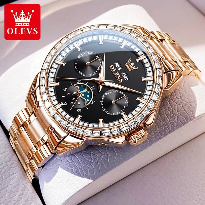 Olevs 6695 NEW Men's Watches Full Multifunctional