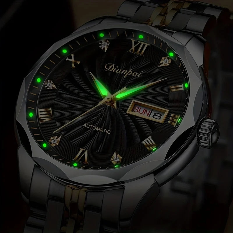 Dianpai Automatic Mechanical Watch with Stainless