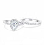 925 Sterling Silver New Women Ring Set Jewelry