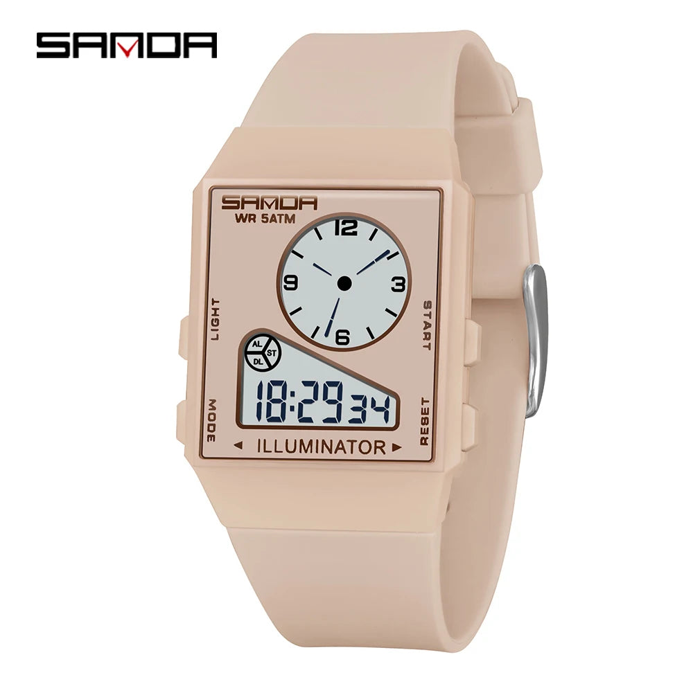 Sanda 6338 Fashion 2026 New Dual Display Electroni