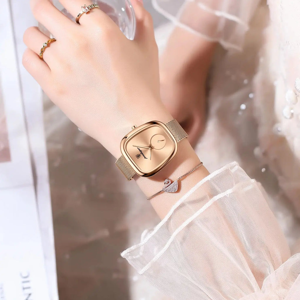 POEDAGAR Luxury Fashion Elegant Ladies Watch