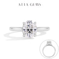 Attagems Oval Cut 9*7mm 2.0CT Dvvs1 Moissanite