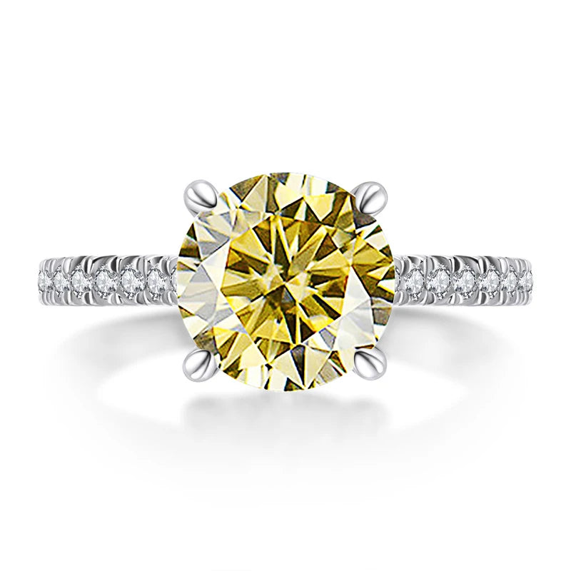 JoyceJelly 2CT 3CT Portuguese Cutting Moissanite