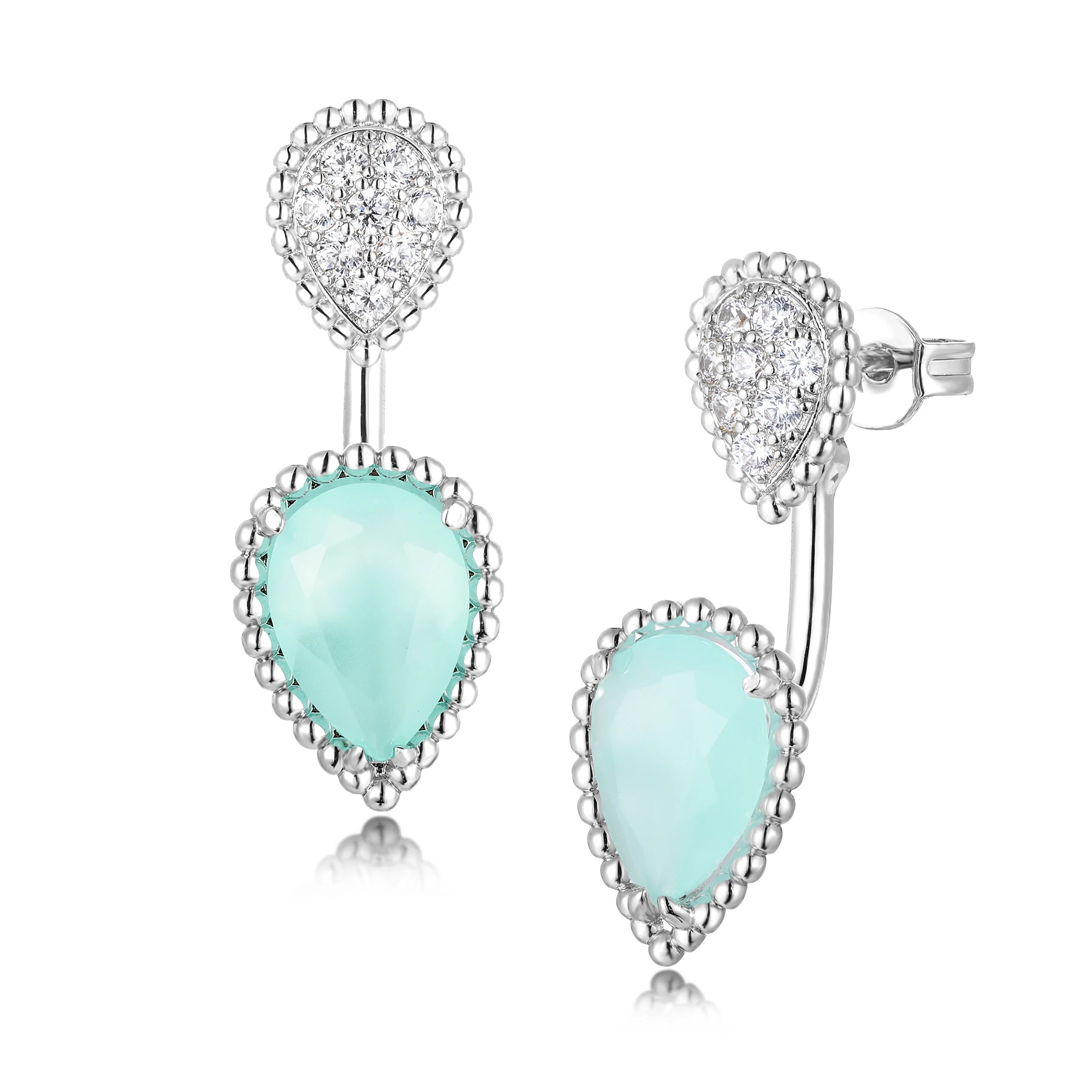 Apir Garnet Water Drop Earrings for Woman Bohemian