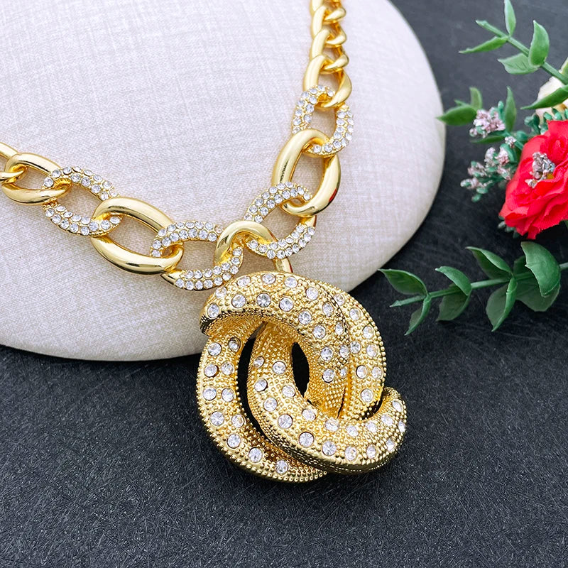 Dubai Nigeria Trending Jewelry Set For Women Luxur