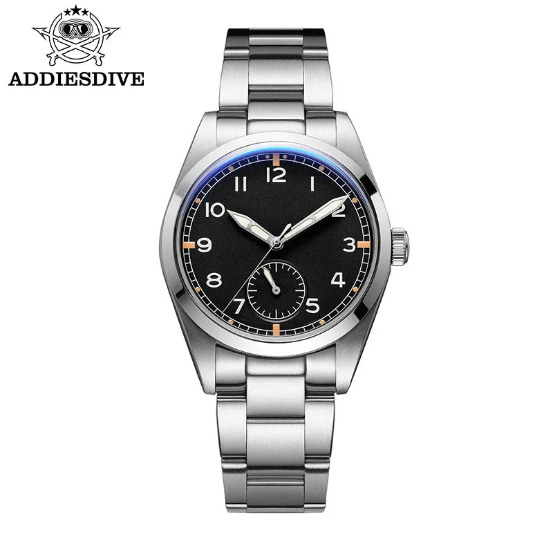Addiesdive Men's Watch 36mm Waterproof 100m Quartz