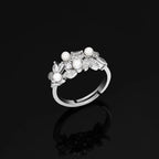 Hochwertige Zirkonia Perlen 4tlg Schmuck Halsket