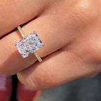 1-3CT Moissanite D Color VVS Diamond Women's Oval
