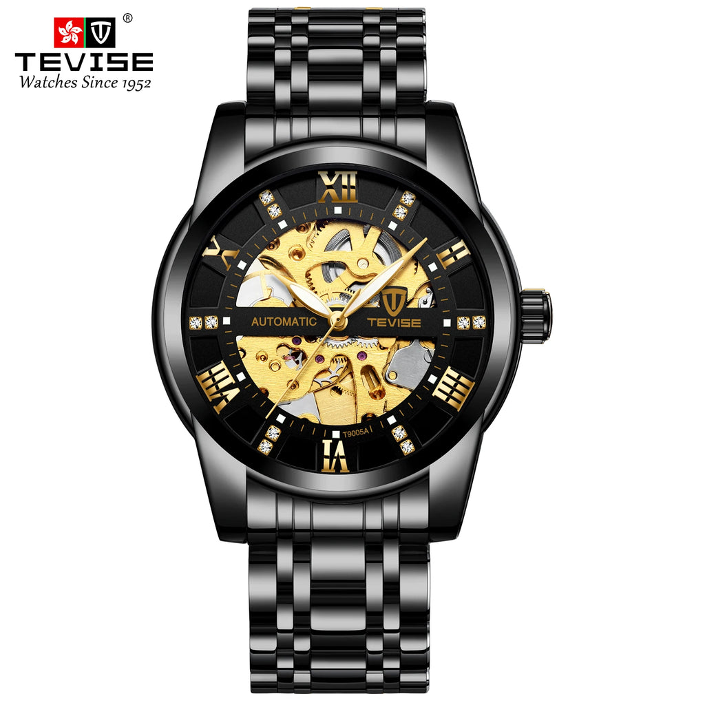 Tevise  Men Automatic Mechanical Wrist Watch Luxur.