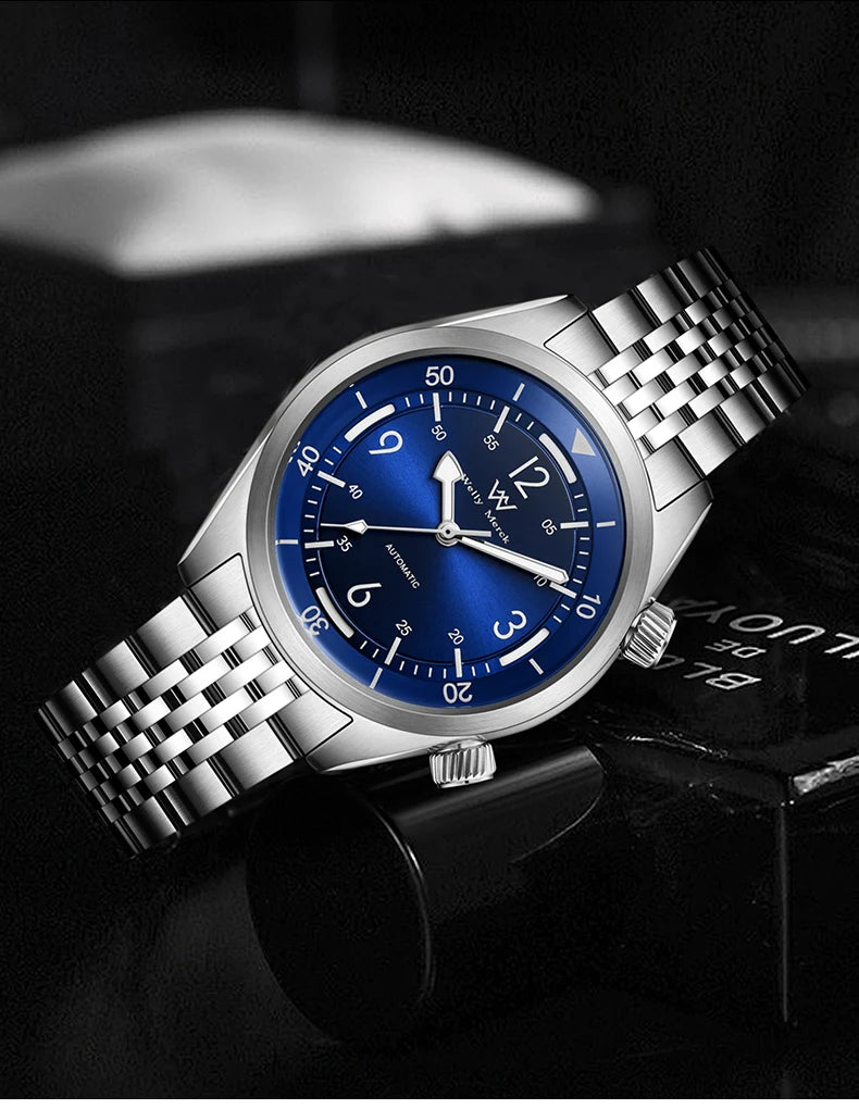 WM Watch Automatic Mechanical Watches Water Resist