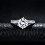 JewelryPalace Moissanite D Color 0.5ct 1ct 1.5ct 2ct