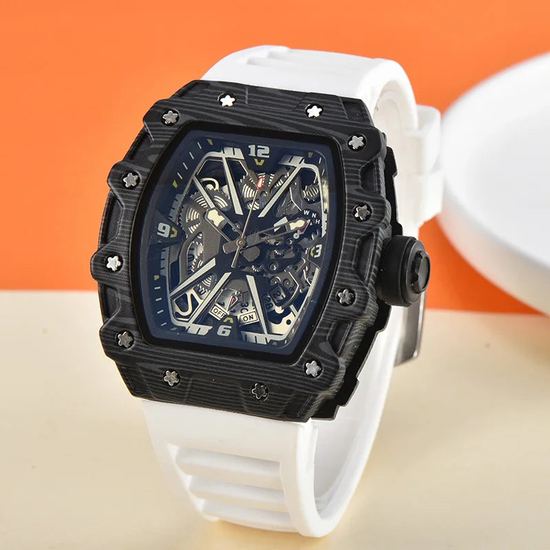 New, large dial men's quartz watch waterproof