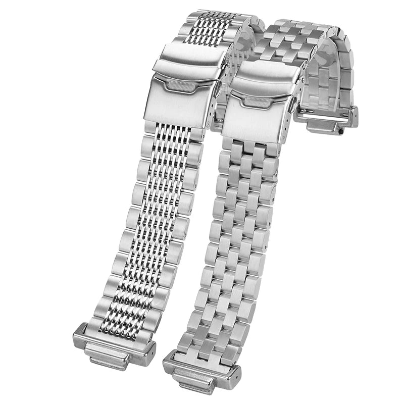 Quick Metal Modified watchband Case Suit For Casio.