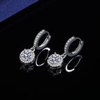 0.5-1 Carat Moissanite Earrings for Women