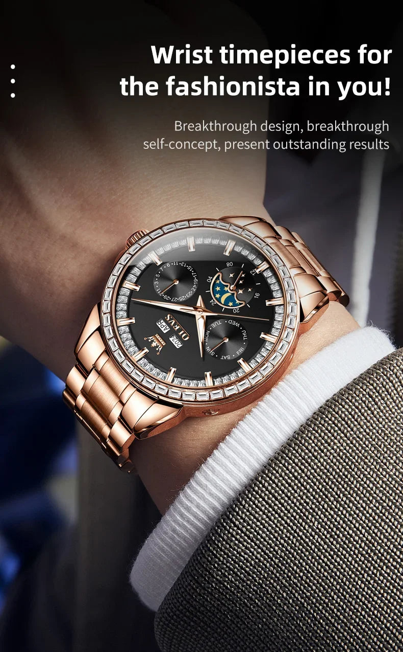 Olevs 6695 NEW Men's Watches Full Multifunctional.