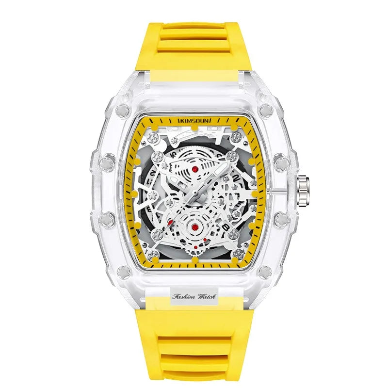 New Men's Watch Fashionable, High end, Elegant, - Transparent yellow
