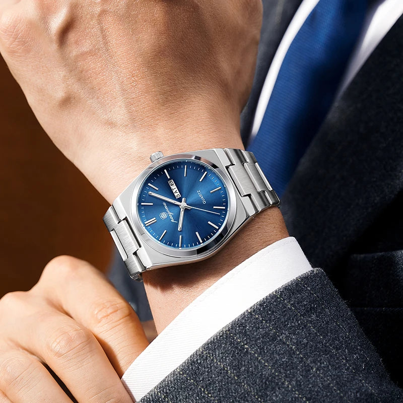 PAAZOMU Luxury Quartz Man Wristwatch Sport Men Watches