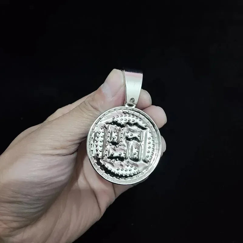 Men Women Hip Hop Number 69 Pendant Necklace Cryst