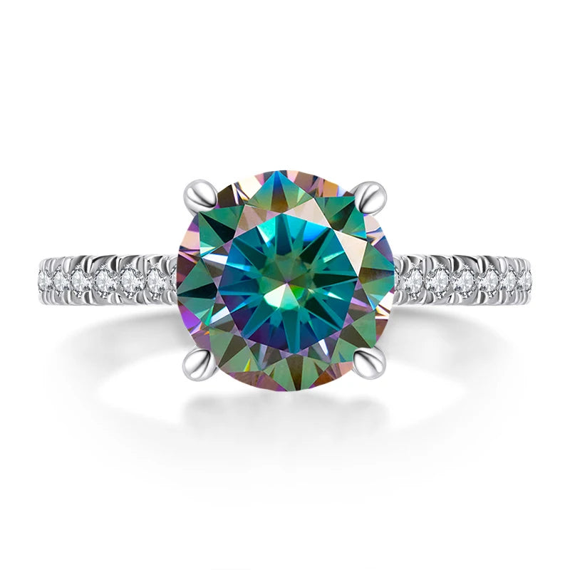 JoyceJelly 2CT 3CT Portuguese Cutting Moissanite