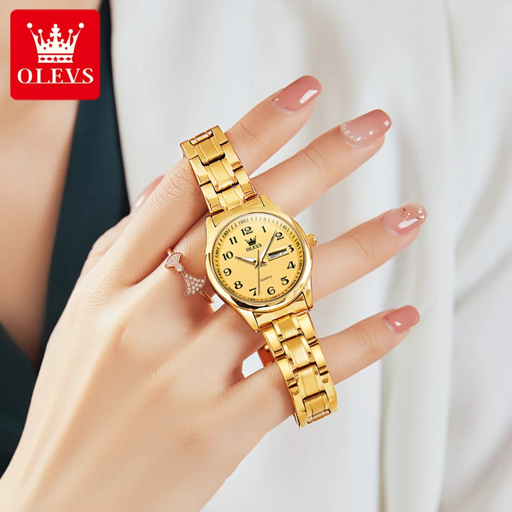 Olevs 5567 Women's Quartz Watches Simple Elegant.