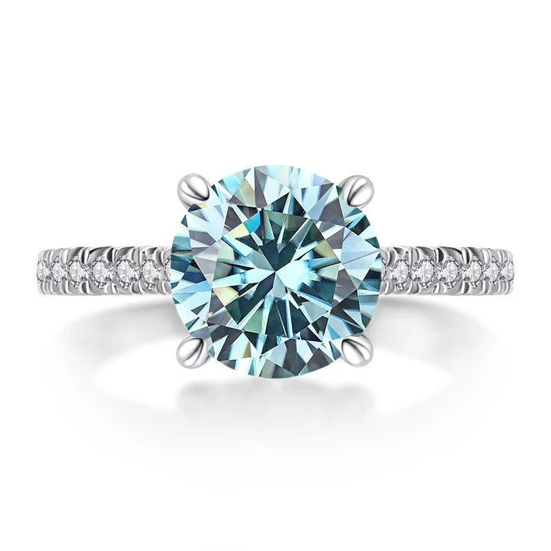 JoyceJelly 2CT 3CT Portuguese Cutting Moissanite