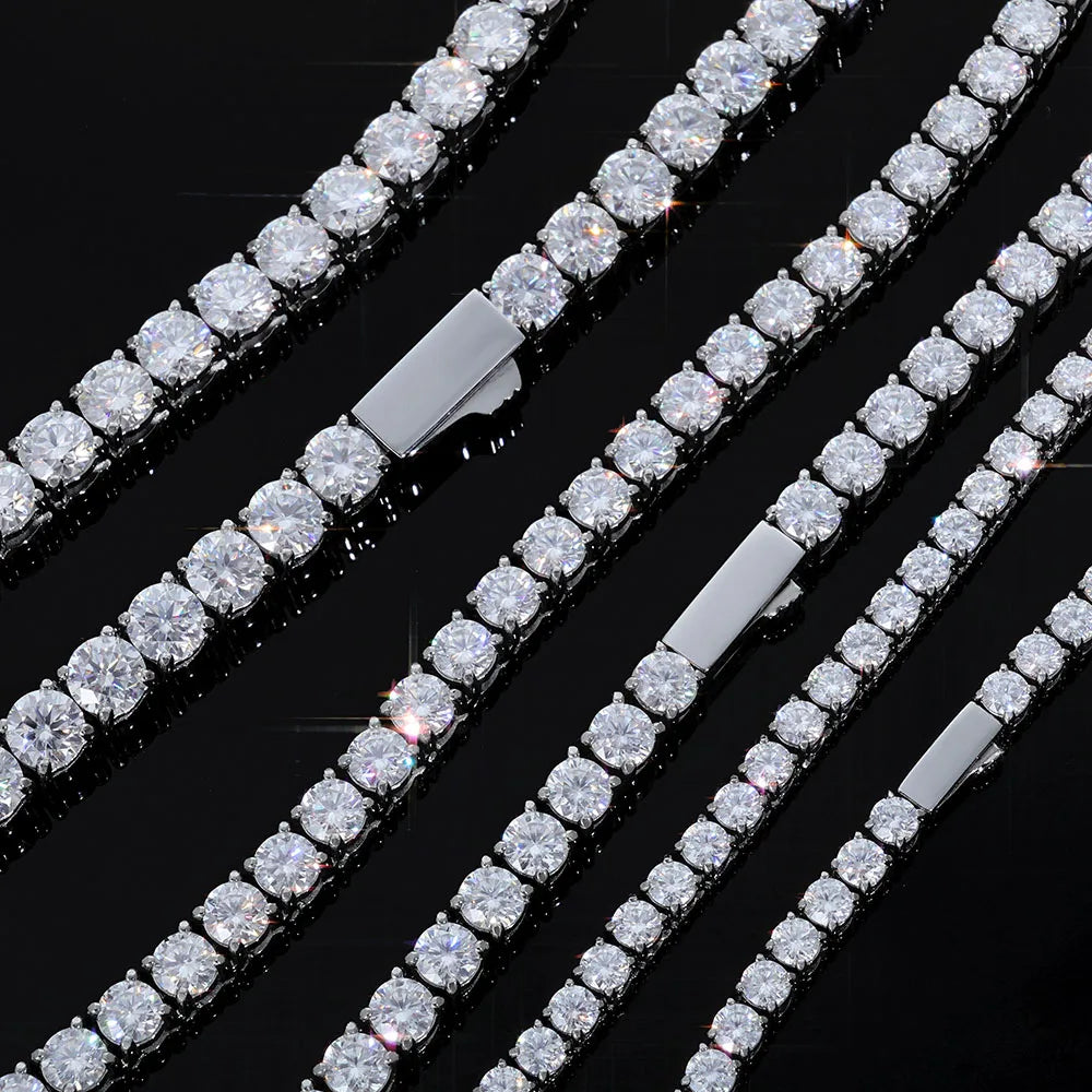 ESKEEM Real Moissanite Tennis Bracelet Pass Test