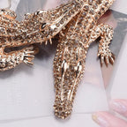 2026 New Fashion Double Crocodile Choker Necklace