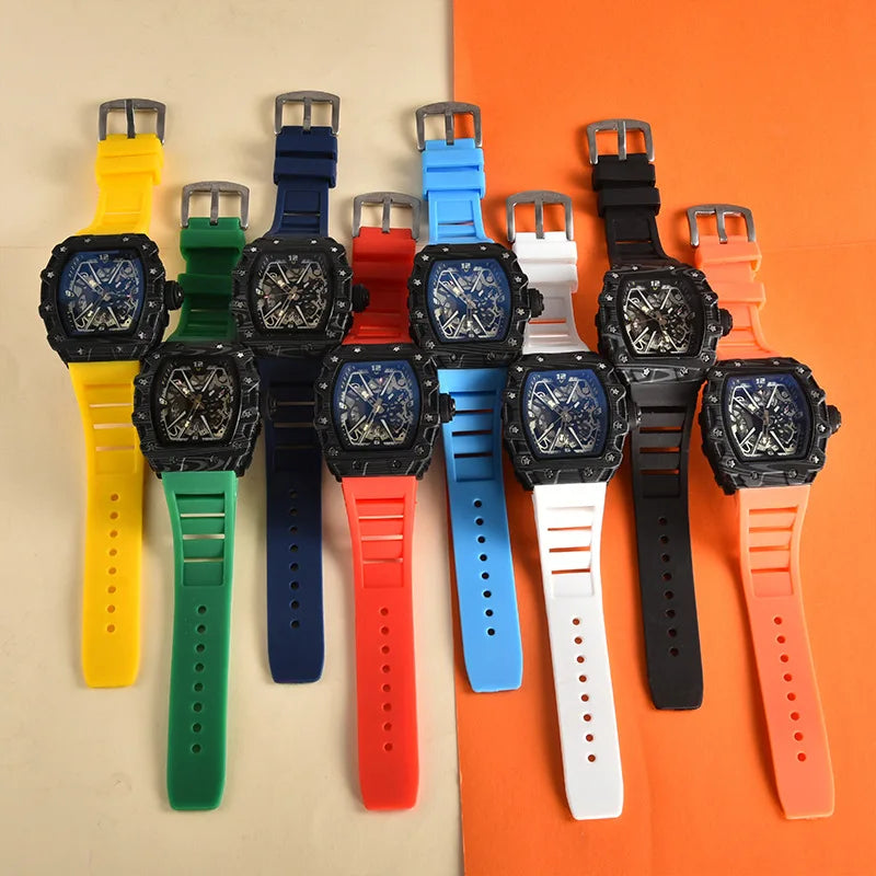New, large dial men's quartz watch waterproof