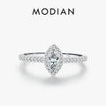 MODIAN Exquisite Luxury Marquise Cut CZ Ring 925 - 7, 8, 9, 5, 6