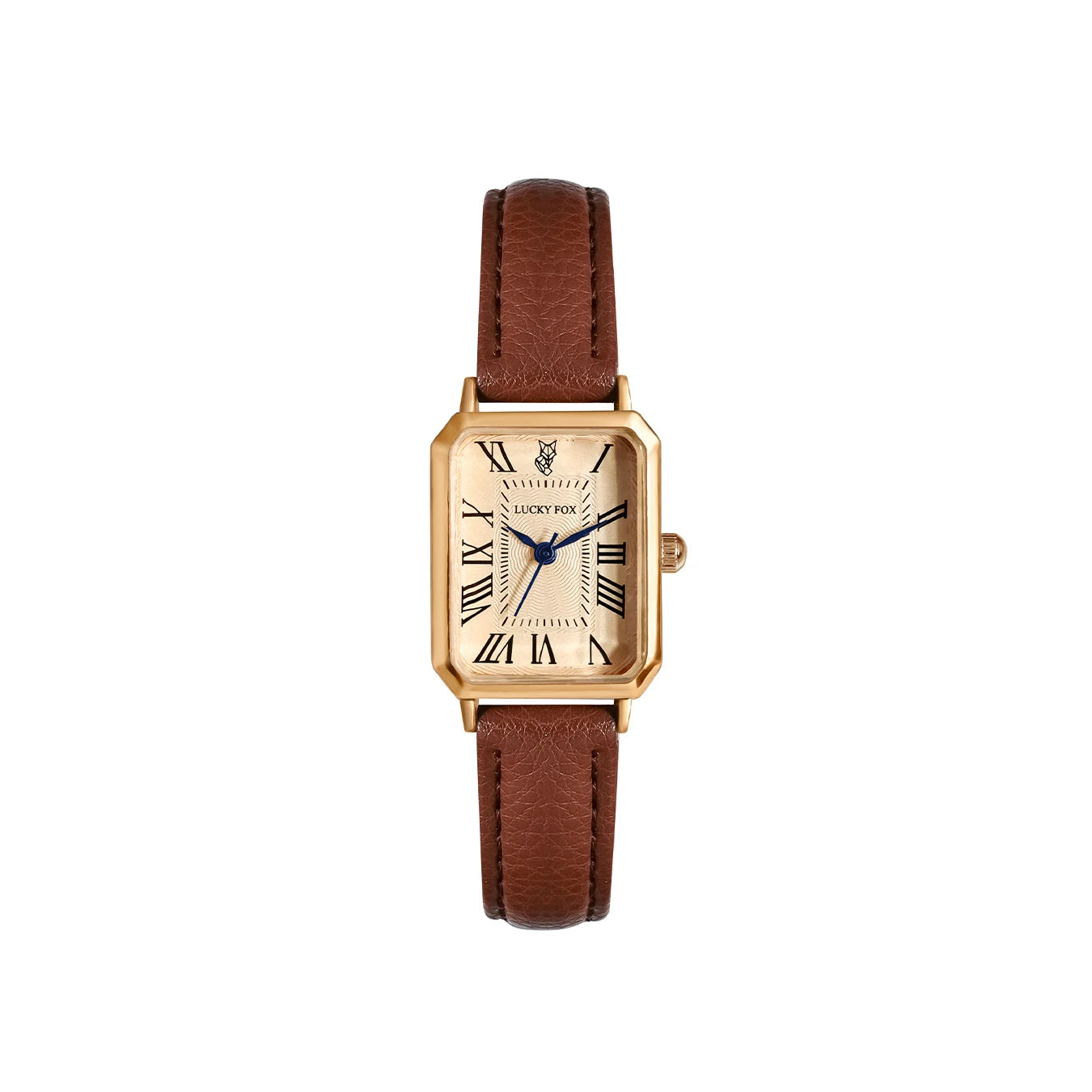 Fashion Retro Digital Dial Casual Watches Square - BROWN
