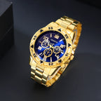 [4 montres à quartz d'affaires] Grand cadran tendance