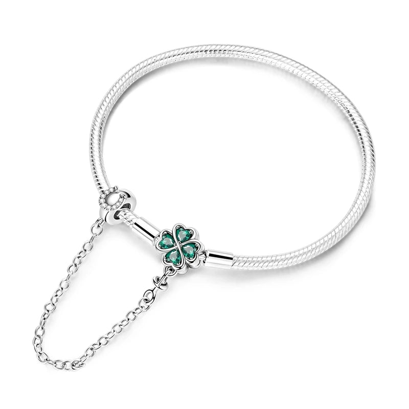 925 Sterling Silver Bracelets 17-20CM Original Golden - KTB110 / 19cm / United States, KTB110 / 20cm / United States, KTB110 / 17cm / United States, KTB110 / 18cm / United States