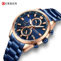 Curren 8445 Men's Multifunctional Waterproof Wrist